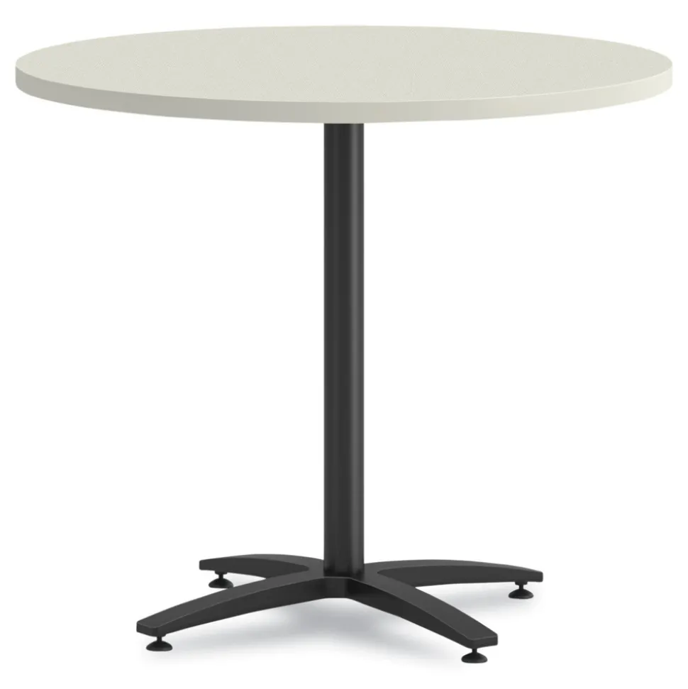 HON 42 in. Diameter Between Round Table Top - Silver Mesh