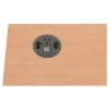 HON 3 in. Diameter USB AC Power Hub Grommet - Black