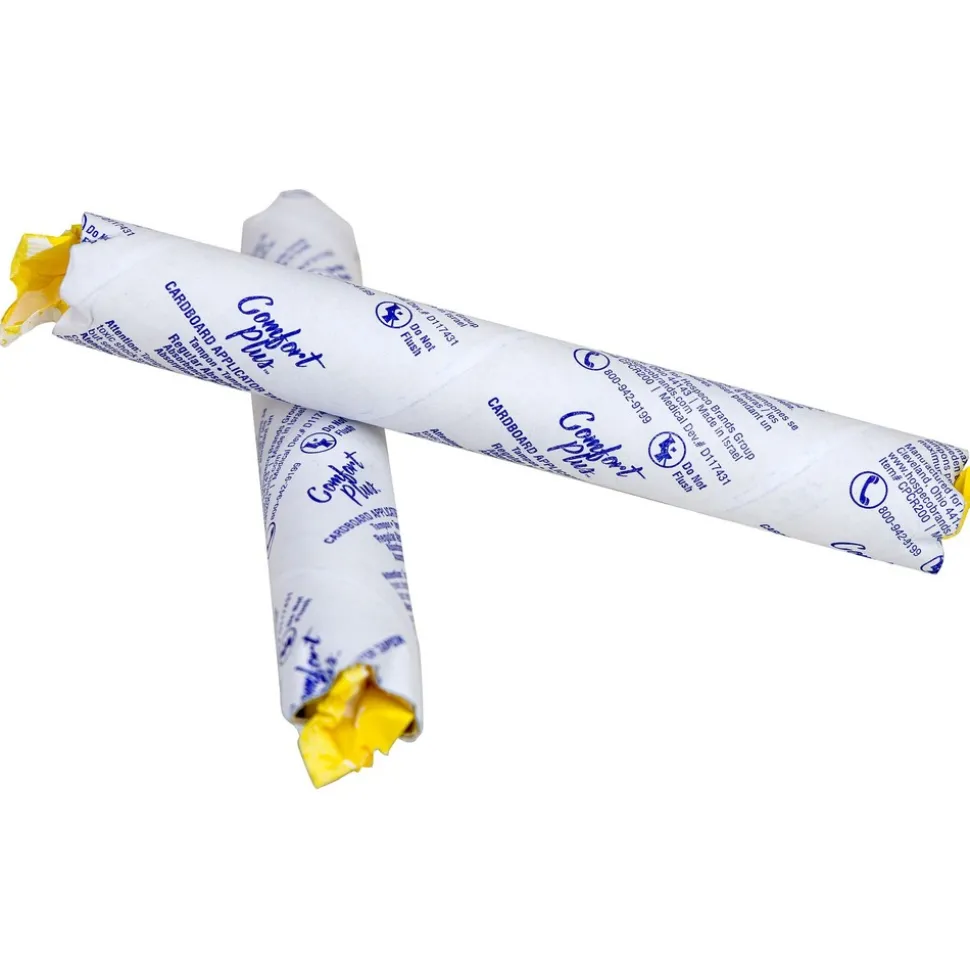 HOSPECO Comfort Plus Regular Absorbency Cardboard Applicator Vended Tube Tampon (200/Carton)