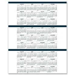 House of Doolittle 8.75 in. x 6.88 in. 12-Month (Jan-Dec 2026) Recycled 7-Day Planner - Black Cover