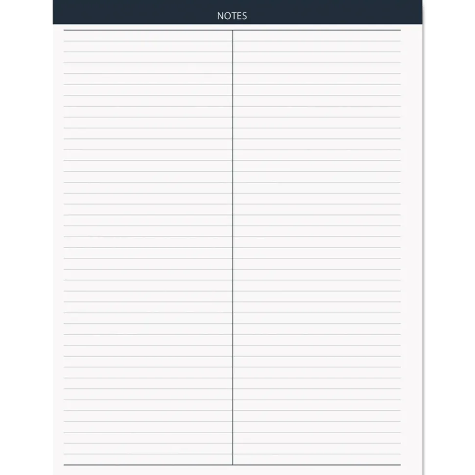 House of Doolittle 11 in. x 8.5 in. Sheets 45-Week Span 7 Classes Weekly Recycled Teacher's Planner - Blue Cover