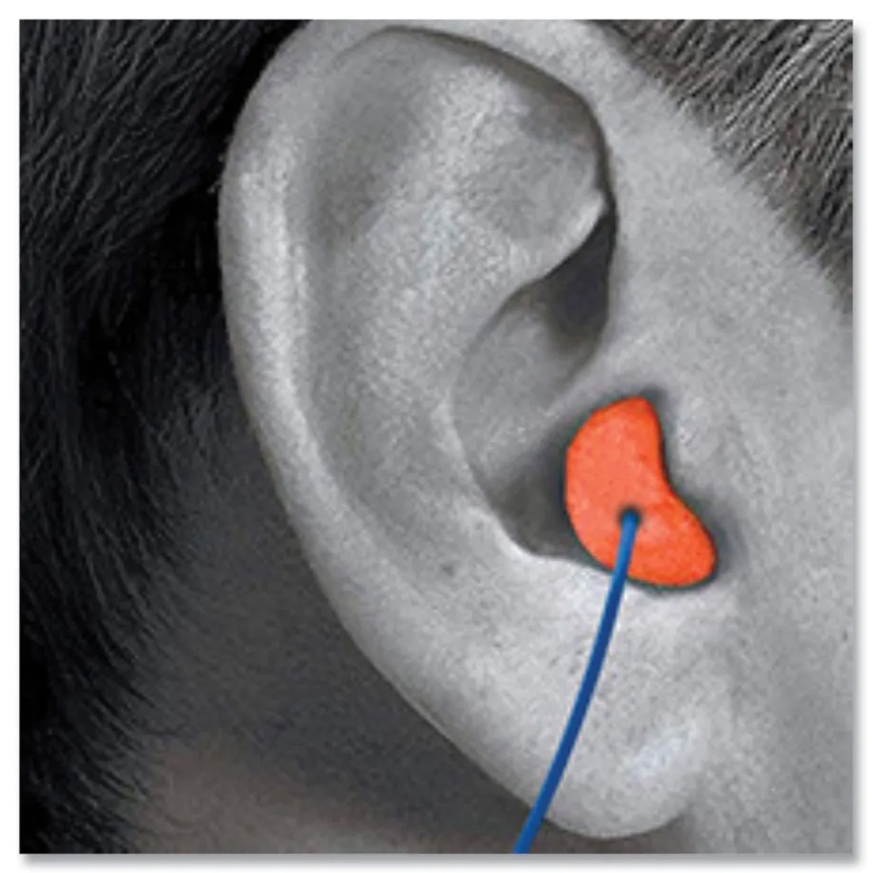 Howard Leight by Honeywell X-TREME 32 dB Corded Disposable Earplugs - One Size Fits Most Orange (2000/Carton)