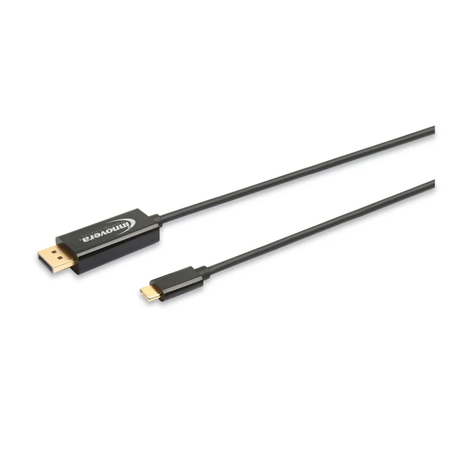 Innovera 6 ft. USB Type-C to DisplayPort Adapter - Black