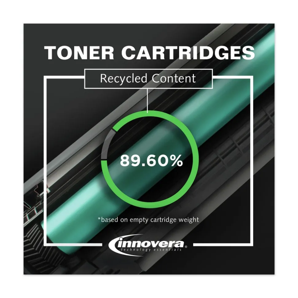 Innovera IVRF280XJ 8000 Page-Yield Remanufactured Extended-Yield Toner Replacement for 80X (CF280XJ) - Black