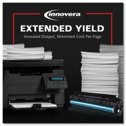 Innovera IVR83360 Remanufactured 9000 Page Yield Toner Cartridge for Lexmark E360H21A - Black