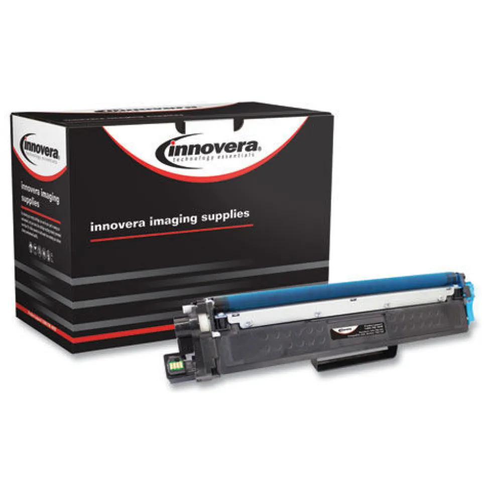 Innovera 2300 Page-Yield Remanufactured High-Yield Toner Replacement for TN227C - Cyan