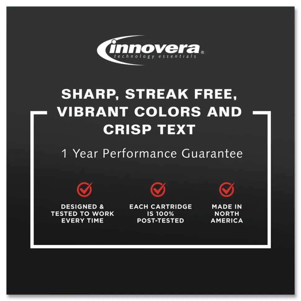 Innovera 120 Page-Yield Remanufactured Ink Replacement for 65 (N9K02AN) - Black