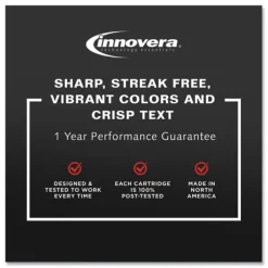 Innovera 600 Page-Yield Remanufactured High-Yield Ink Replacement for 64XL (N9J92AN) - Black