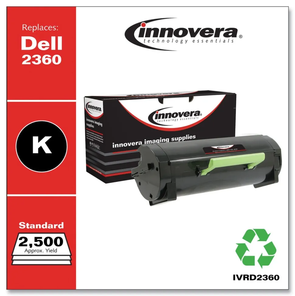 Innovera Remanufactured 2500 Page-Yield Toner Replacement for 331-9803 - Black