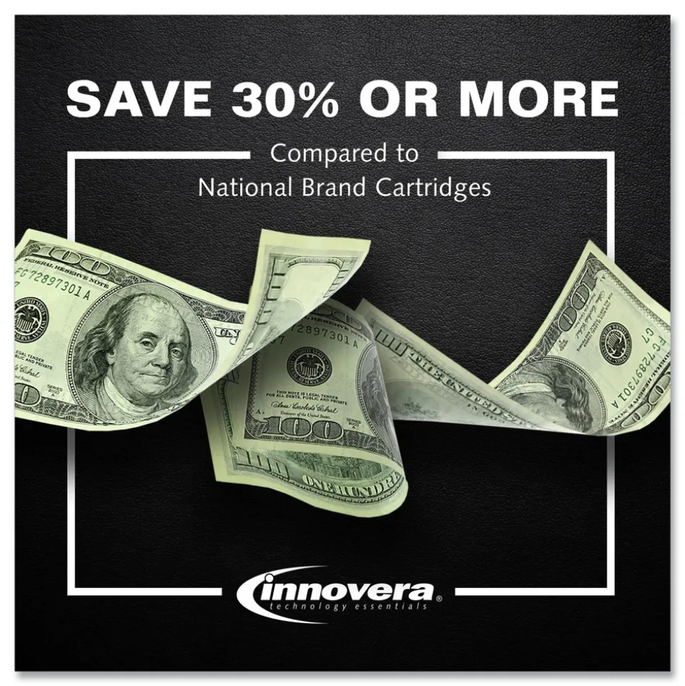 Innovera Remanufactured 1,600 Page-Yield Replacement High-Yield Ink for 952XL (L0S61AN) - Cyan