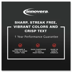 Innovera Remanufactured 1,600 Page-Yield Replacement High-Yield Ink for 952XL (L0S61AN) - Cyan
