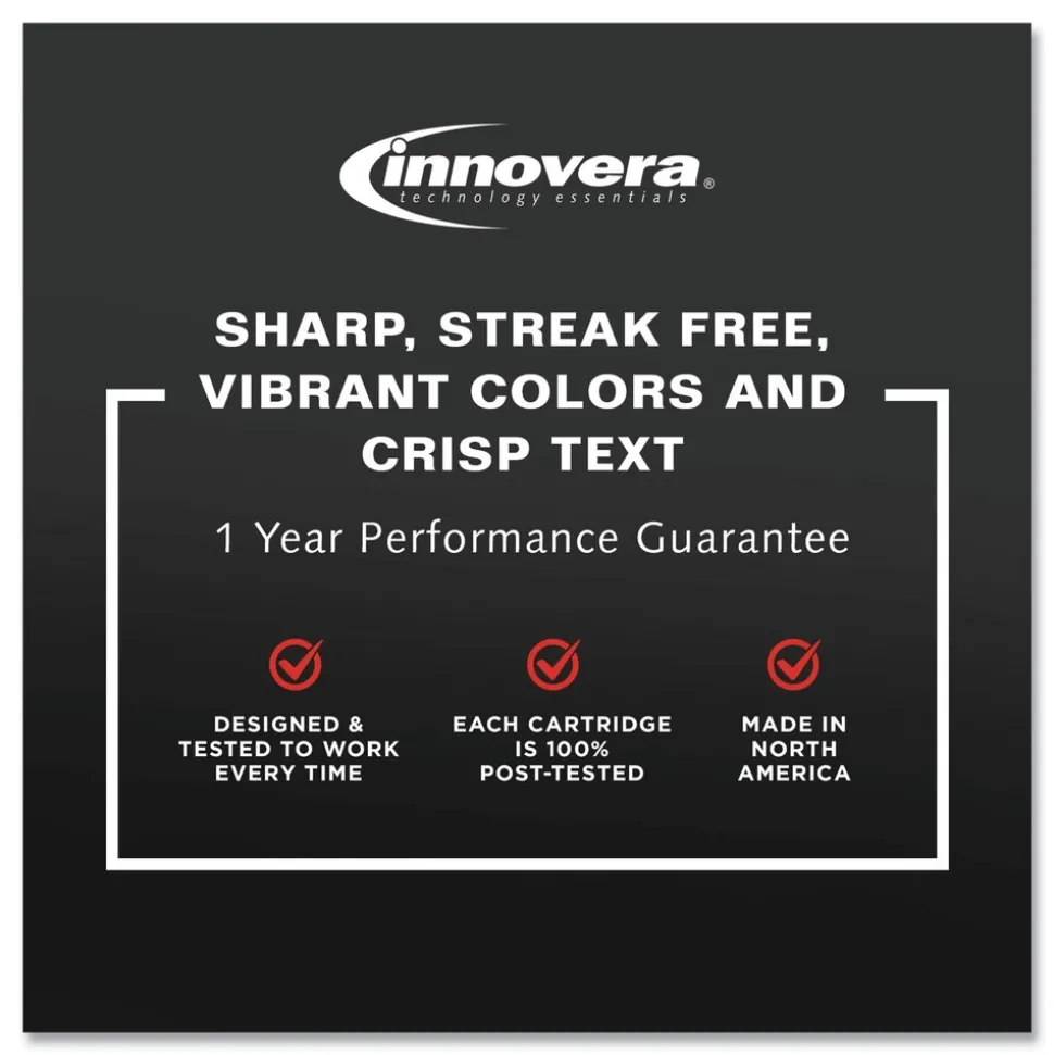 Innovera Remanufactured 1,600 Page-Yield Replacement High-Yield Ink for 952XL (L0S61AN) - Cyan