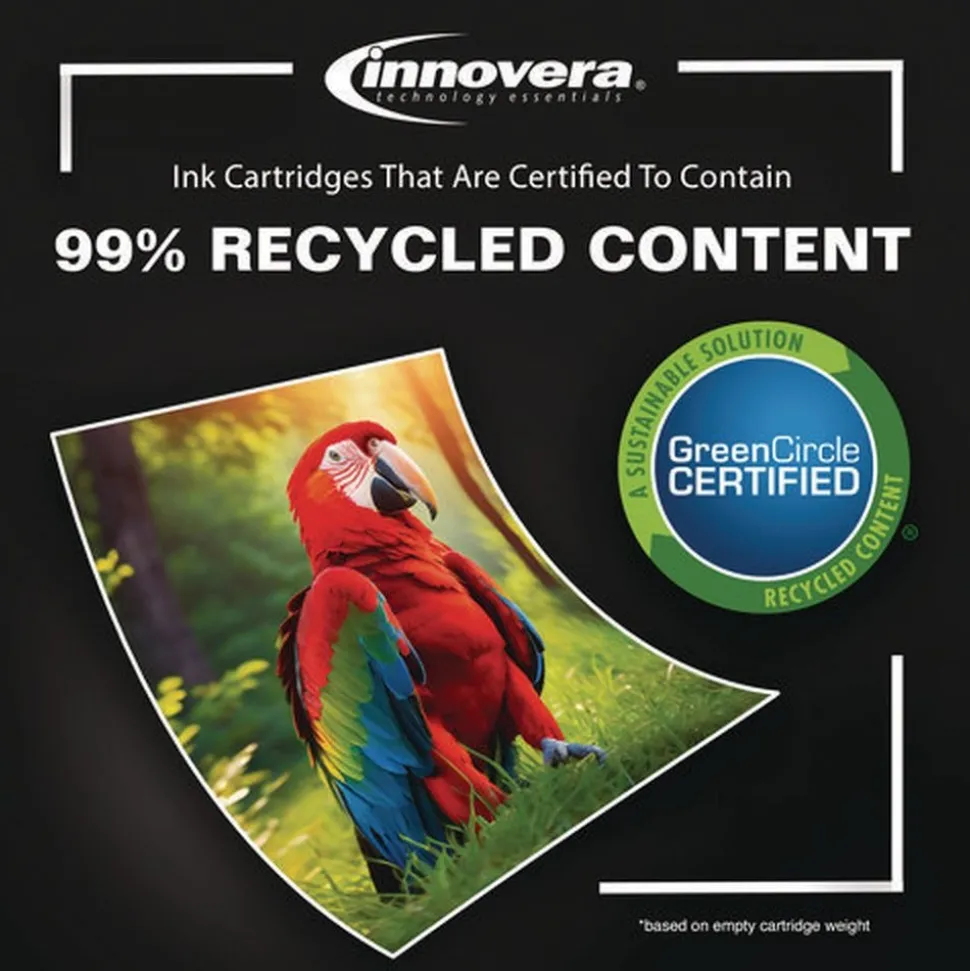 Innovera Remanufactured 300/700 Page-Yield Replacement High-Yield Ink for 950XL/951 (C2P01FN) - Black/Cyan/Magenta/Yellow