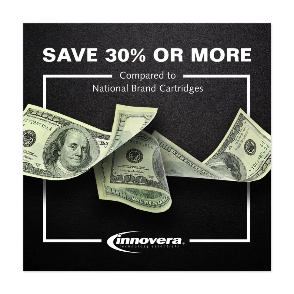 Innovera Remanufactured Toner 2500 Page-Yield Replacement for HP 124A - Black
