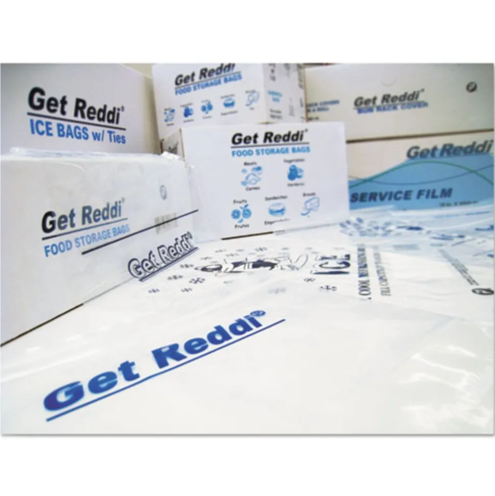 Inteplast Group PB120830 24-Quart 1 mil. 12 in. x 30 in. Food Bags - Clear (500/Carton)
