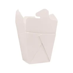 Kari-Out 3.63 in. x 3 in. x 3.5 in. 16 oz. Paper Food Pail - White (400/Carton)