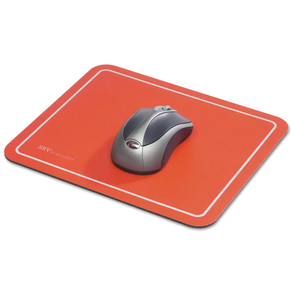 Kelly Computer Supply 9 in. x 7.75 in. Optical Mouse Pad - Red