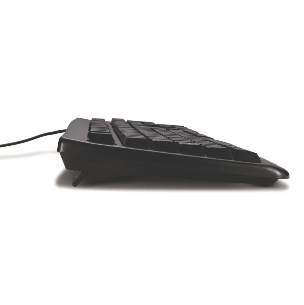Kensington K64407US Pro Fit USB Washable Keyboard, 104 Keys - Black