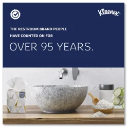 Kleenex Boutique 2-Ply Facial Tissues in an Upright Pop-Up Box - White (95 Sheets/Box, 36 Boxes/Carton)