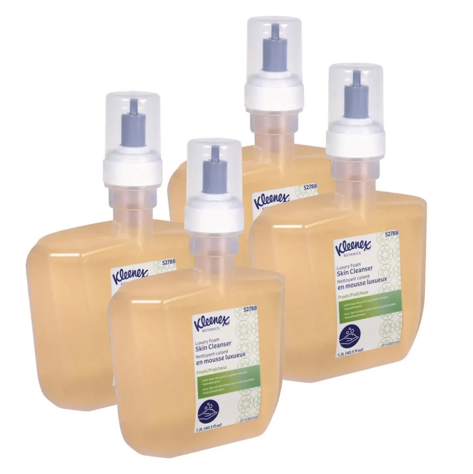 Kleenex 1200 mL Botanics Luxury Foam Skin Cleanser - Fresh Scent (4/Carton)