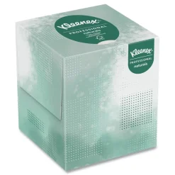 Kleenex Naturals 2-Ply Facial Tissues - White (90 Sheets/Box, 36 Boxes/Carton)