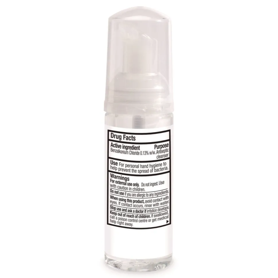Kleenex 1.5 oz. Pump Bottle Alcohol-Free Foam Hand Sanitizer - Unscented