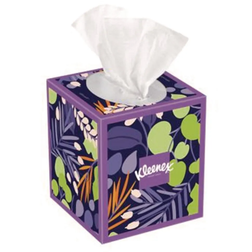 Kleenex Ultra Soft 3-Ply Facial Tissue - White (18/Carton)