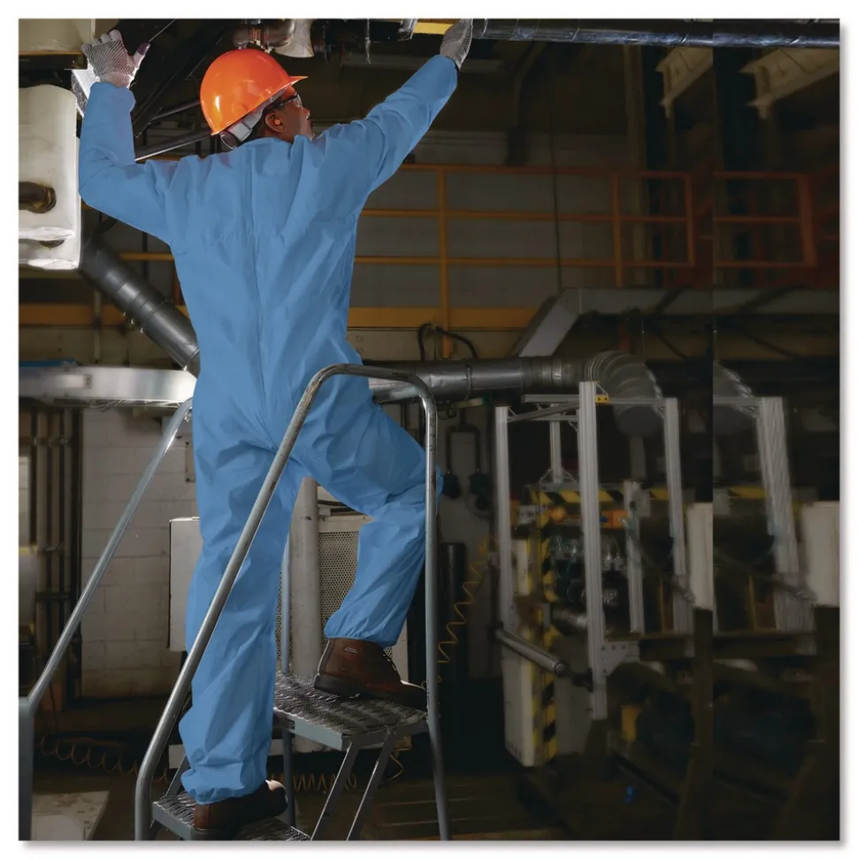 KleenGuard KleenGuard A65 Flame Resistant Coveralls - 4XL/Blue (21/Carton)
