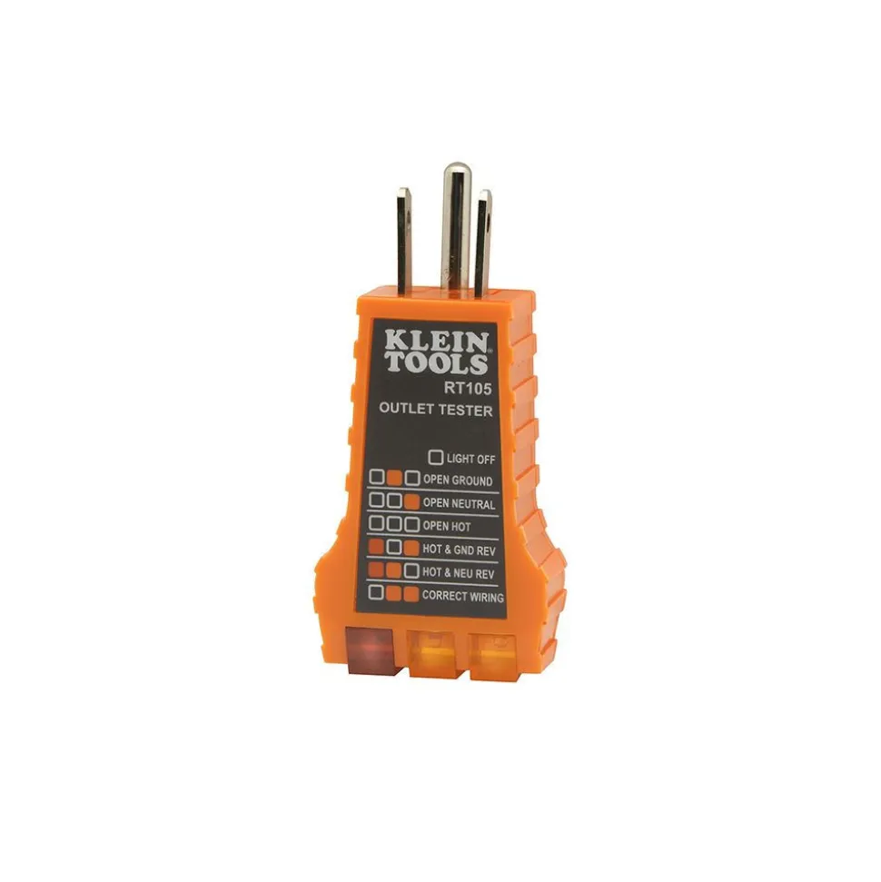 Klein Tools Digital Multimeter, Noncontact Voltage Tester and Electrical Outlet Test Kit