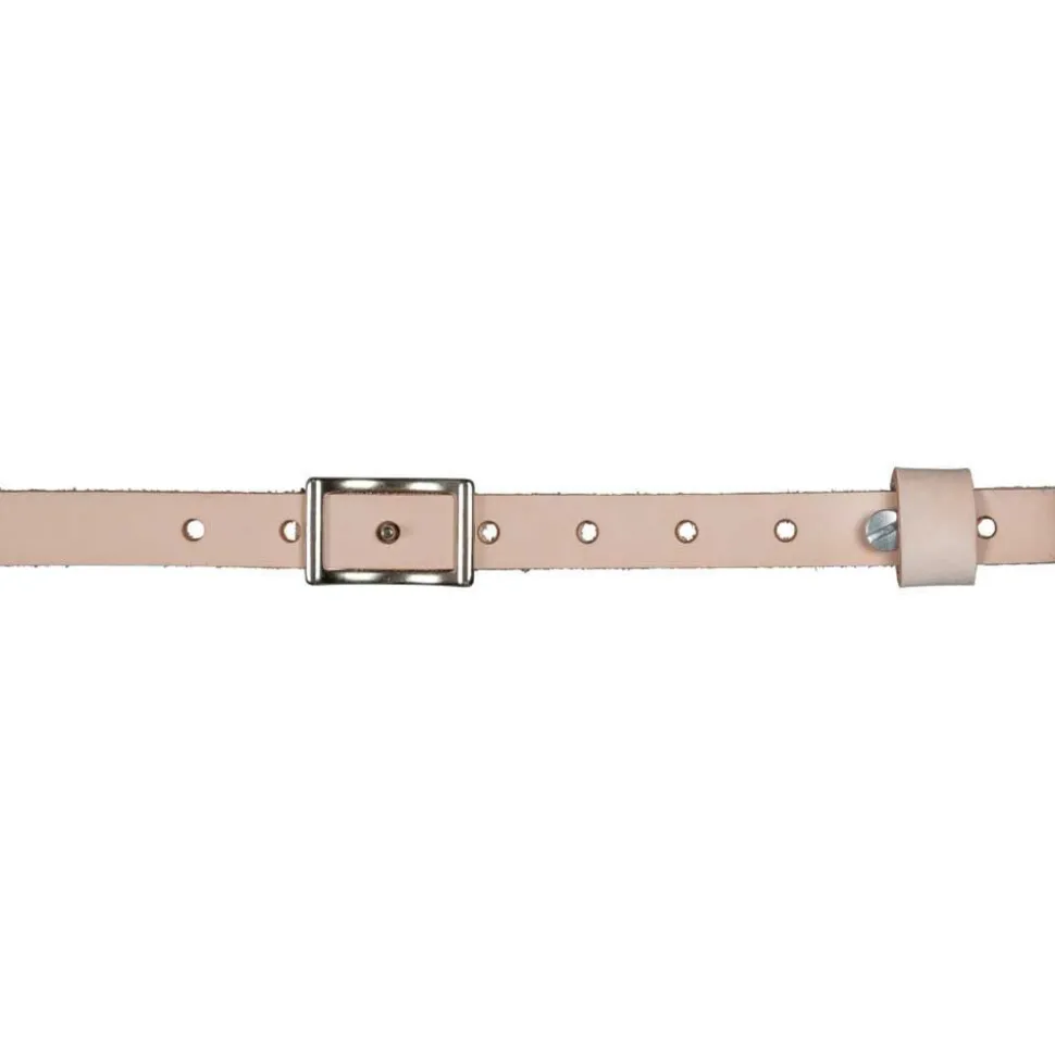 Klein Tools Soft Leather Work Belt Suspenders - One Size, Light Brown