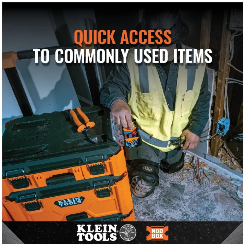 Klein Tools MODbox Parts Bin Rail Attachment