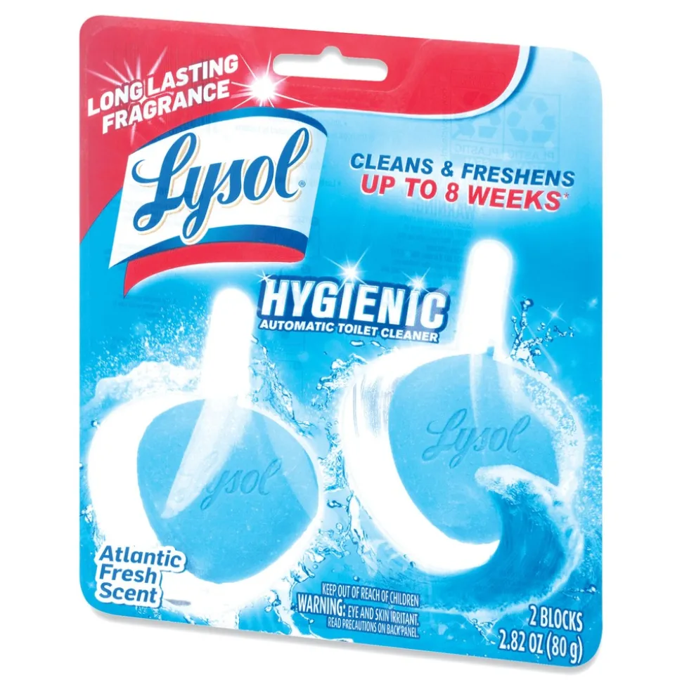 LYSOL Brand Hygienic Automatic Toilet Bowl Cleaner - Atlantic Fresh (2/Pack)