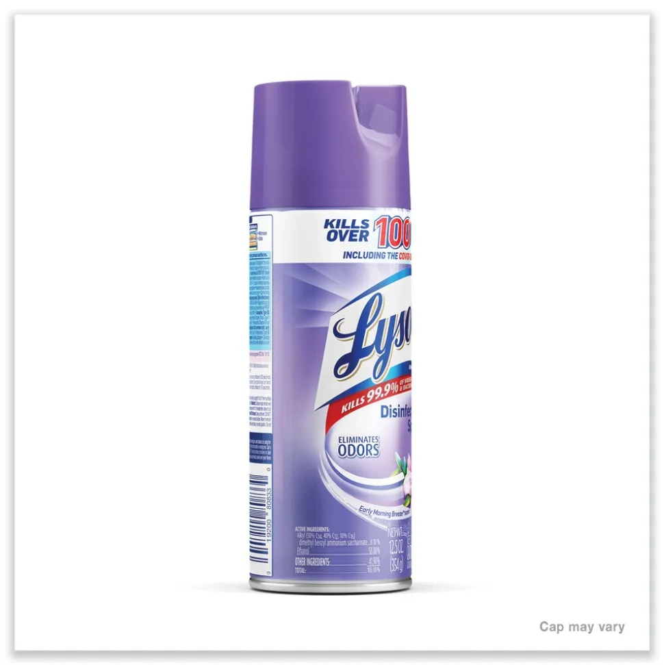 LYSOL Brand 12.5 oz. Aerosol Spray Disinfectant Spray - Early Morning Breeze (12/Carton)