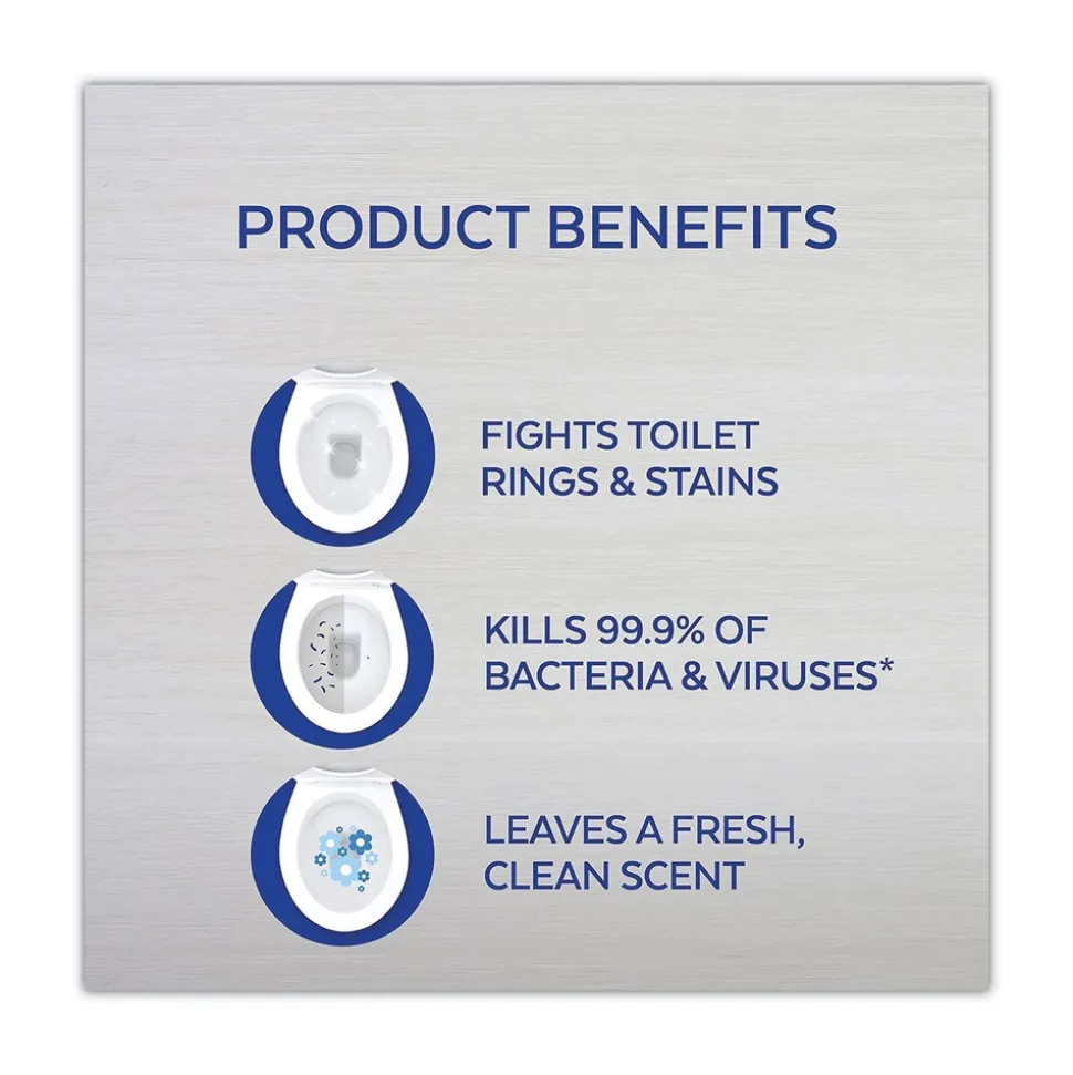 LYSOL Brand 24 oz Disinfectant Toilet Bowl Cleaner with Bleach (4/Carton)