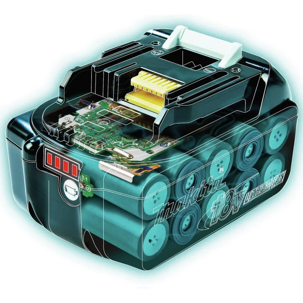 Makita 18V LXT Lithium-Ion Battery and Rapid Optimum Charger Starter Pack (4 Ah)
