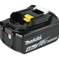 Makita 18V LXT Lithium-Ion 5 in. Cordless Random Orbit Sander and 2 Batteries with Rapid Optimum Charger Bundle (4 Ah)