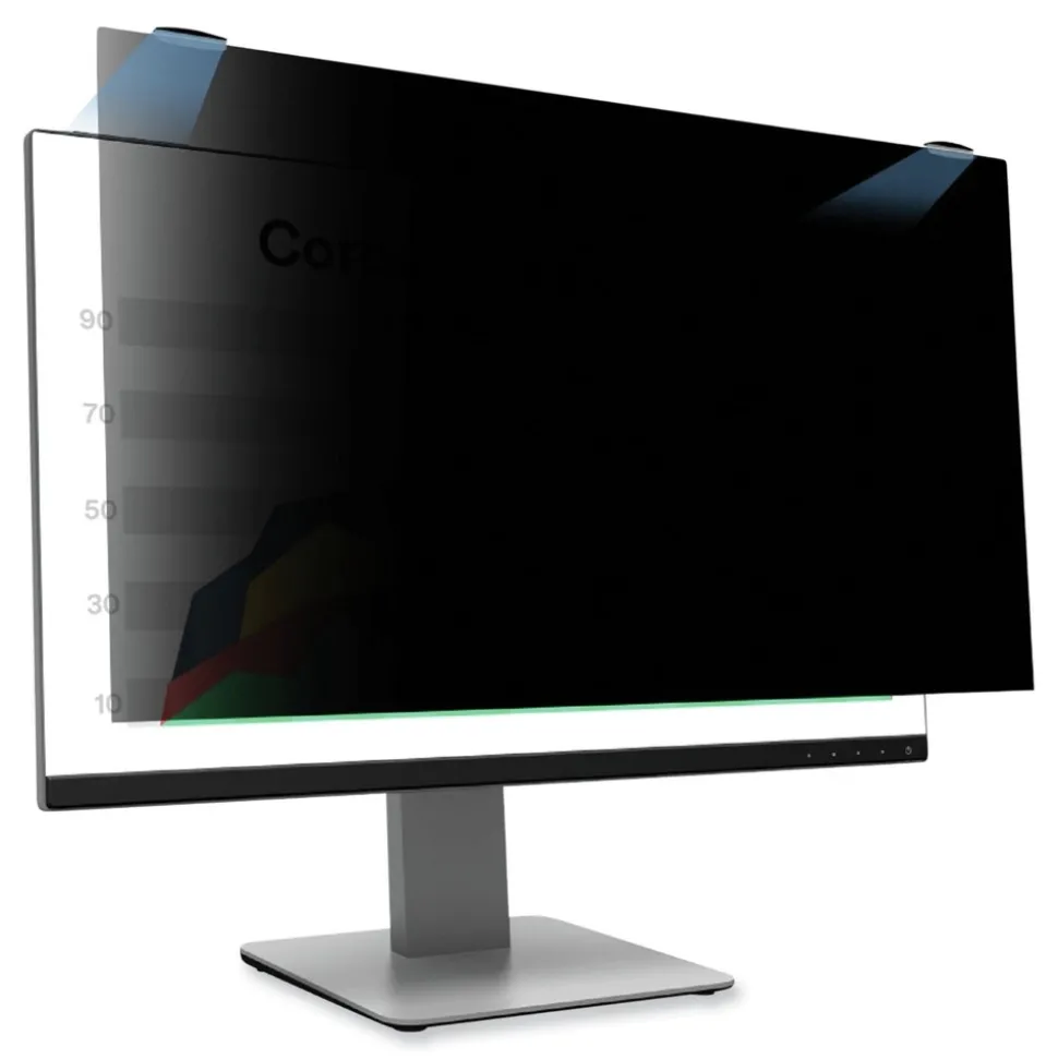 3M 16:9 Aspect Ratio Comply Magnetic Attach Privacy Filter for 24 in. Widescreen Flat Panel Monitor