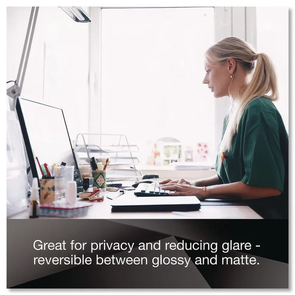 3M 16:9 Aspect Ratio Frameless Blackout Privacy Filter for 27 in. Widescreen Flat Panel Monitor