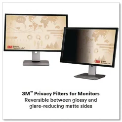 3M 16:9 Aspect Ratio Frameless Blackout Privacy Filter for 27 in. Widescreen Flat Panel Monitor