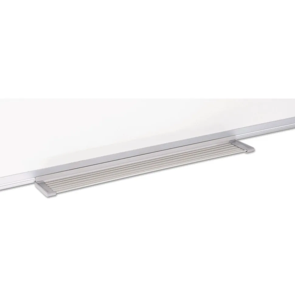 MasterVision Earth Silver 36 in. x 24 in. Easy Clean Magnetic Dry Erase Boards - White Surface/Satin Aluminum Frame