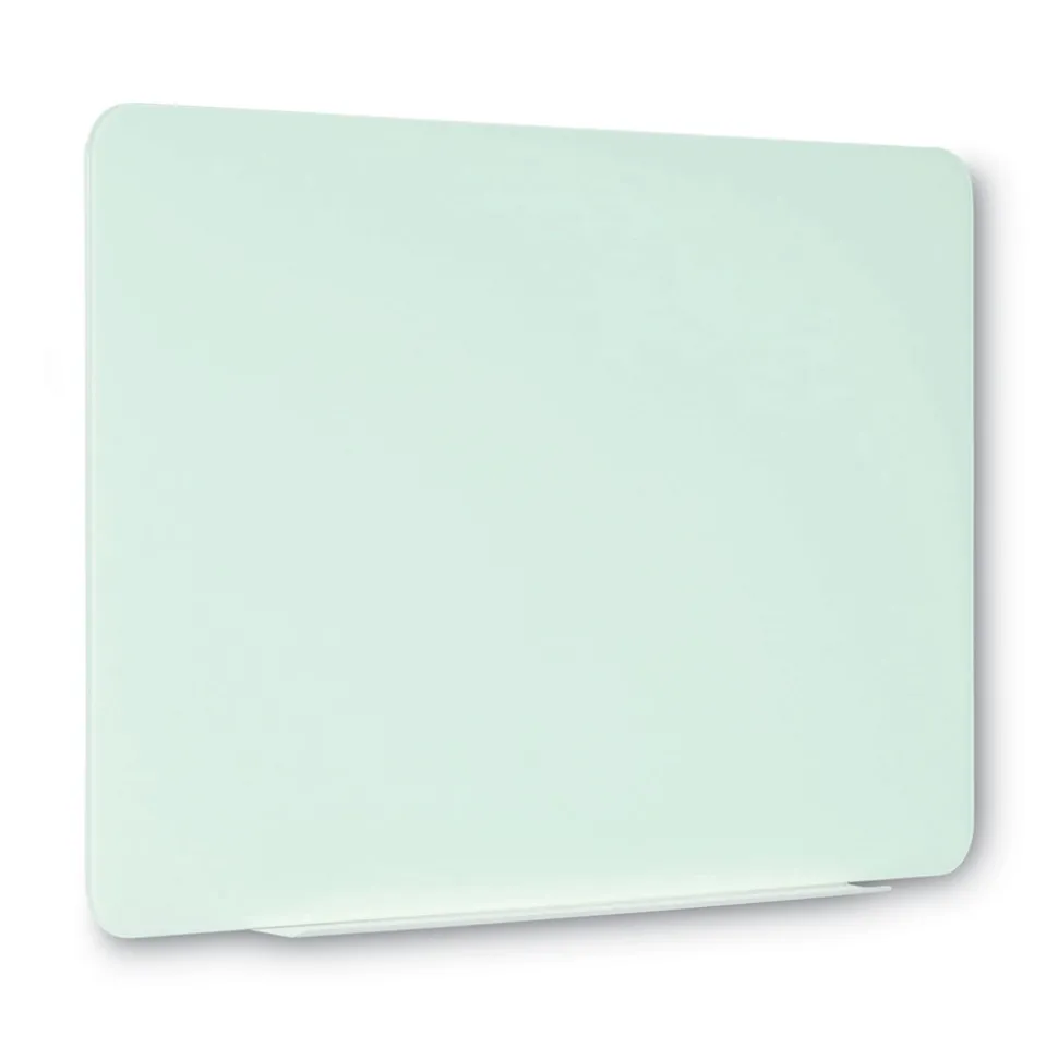 MasterVision 36 in. x 24 in. Magnetic Glass Dry Erase Board - Opaque White