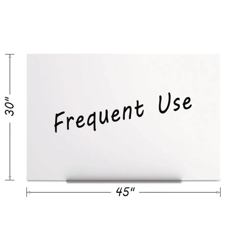 MasterVision 29-1/2 in. x 45 in. Magnetic Dry Erase Tile Board - White