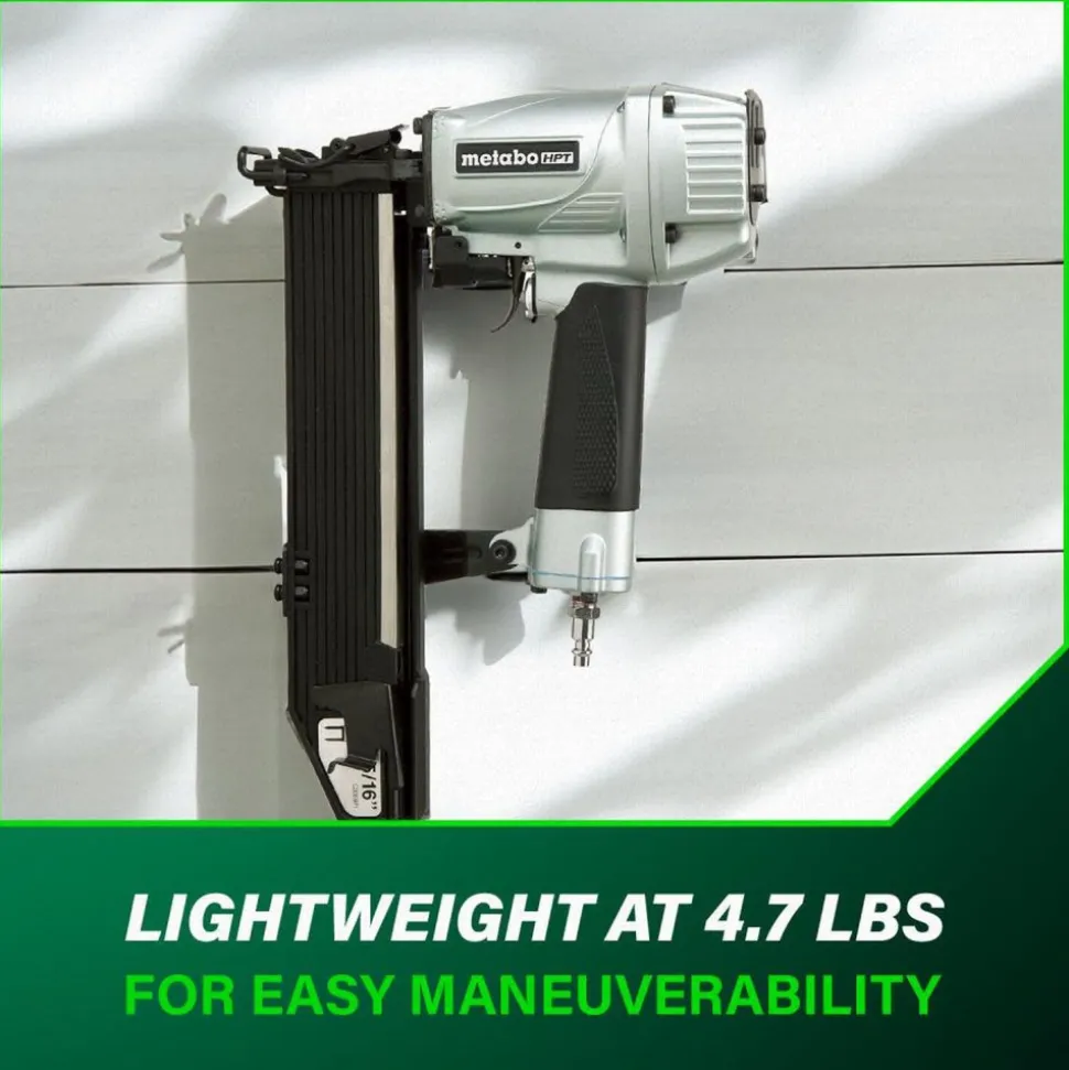 Metabo HPT N5021AM 16-Gauge 15/16 in. Wide Crown Stapler