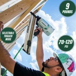 Metabo HPT NR83AA5M 3-1/4 in. Paper Strip Framing Nailer