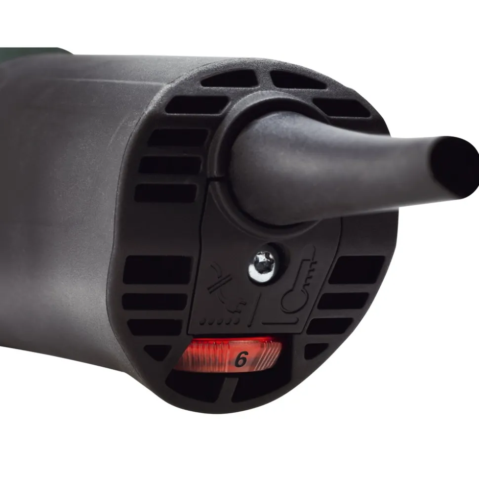 Metabo WEV15-125 HT 13.5 Amp 5 in. Angle Grinder with VTC Electronics and Lock-On Switch