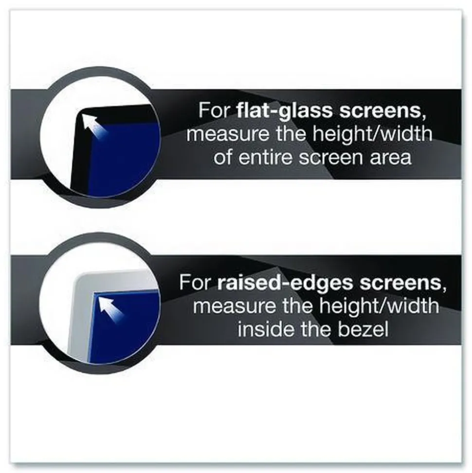 3M Frameless Blackout Privacy Filter for 21.3 in. Flat Panel Monitor
