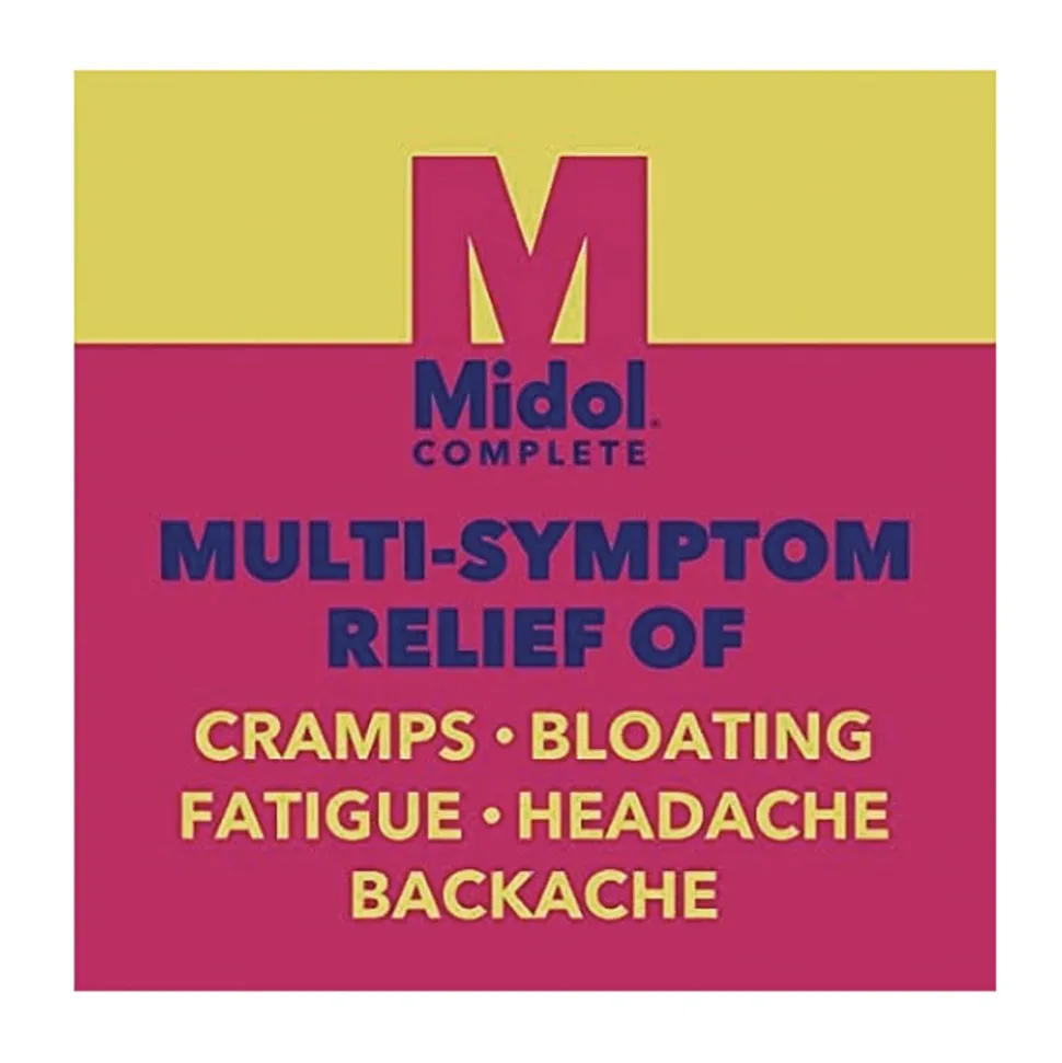 Midol Complete Menstrual Caplets 2/Pack 30 Packs/Box