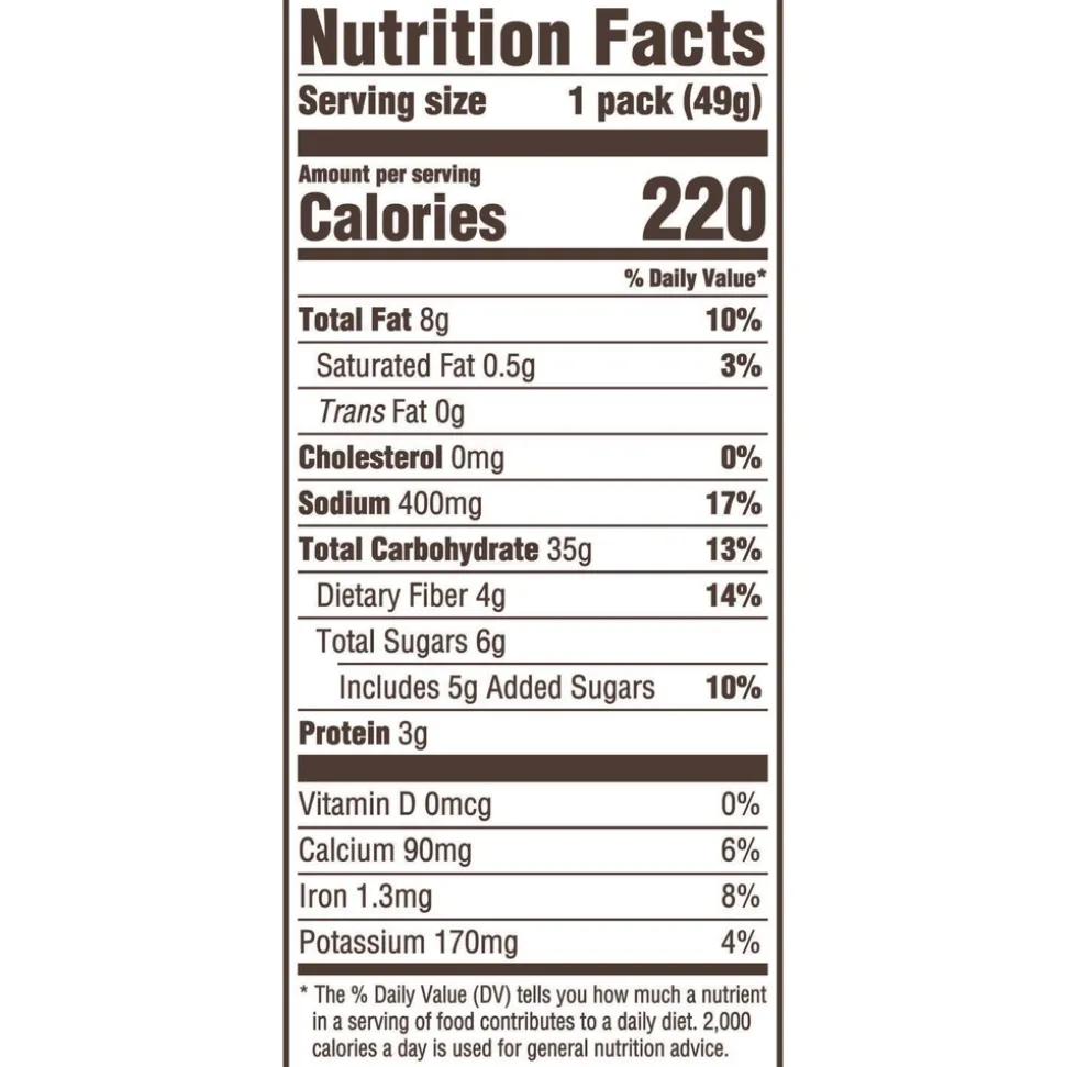 Nabisco 1.75 oz. Bag Wheat Thins Toasted Veggie Chips (60/Carton)