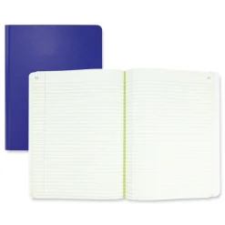 National 9.25 in. x 7.5 in. Sheets Narrow Rule Chemistry Notebook - Blue Cover