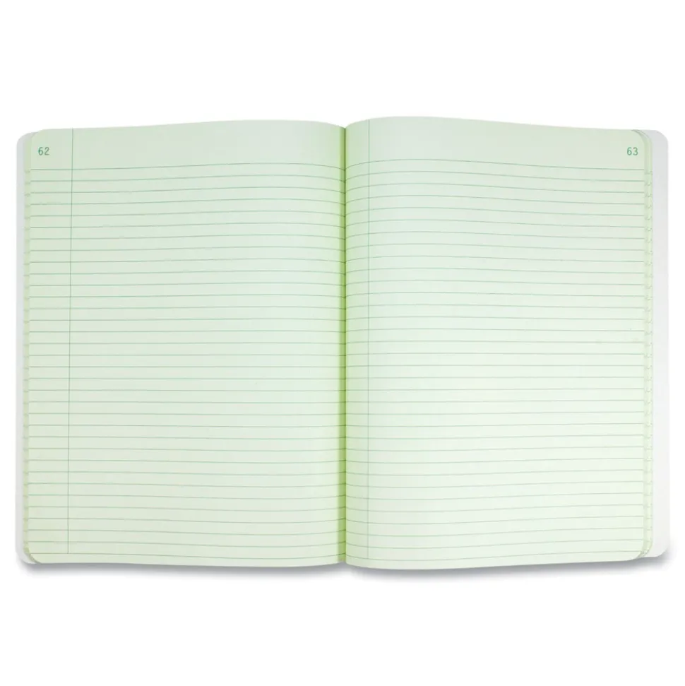 National 9.25 in. x 7.5 in. Sheets Narrow Rule Chemistry Notebook - Blue Cover